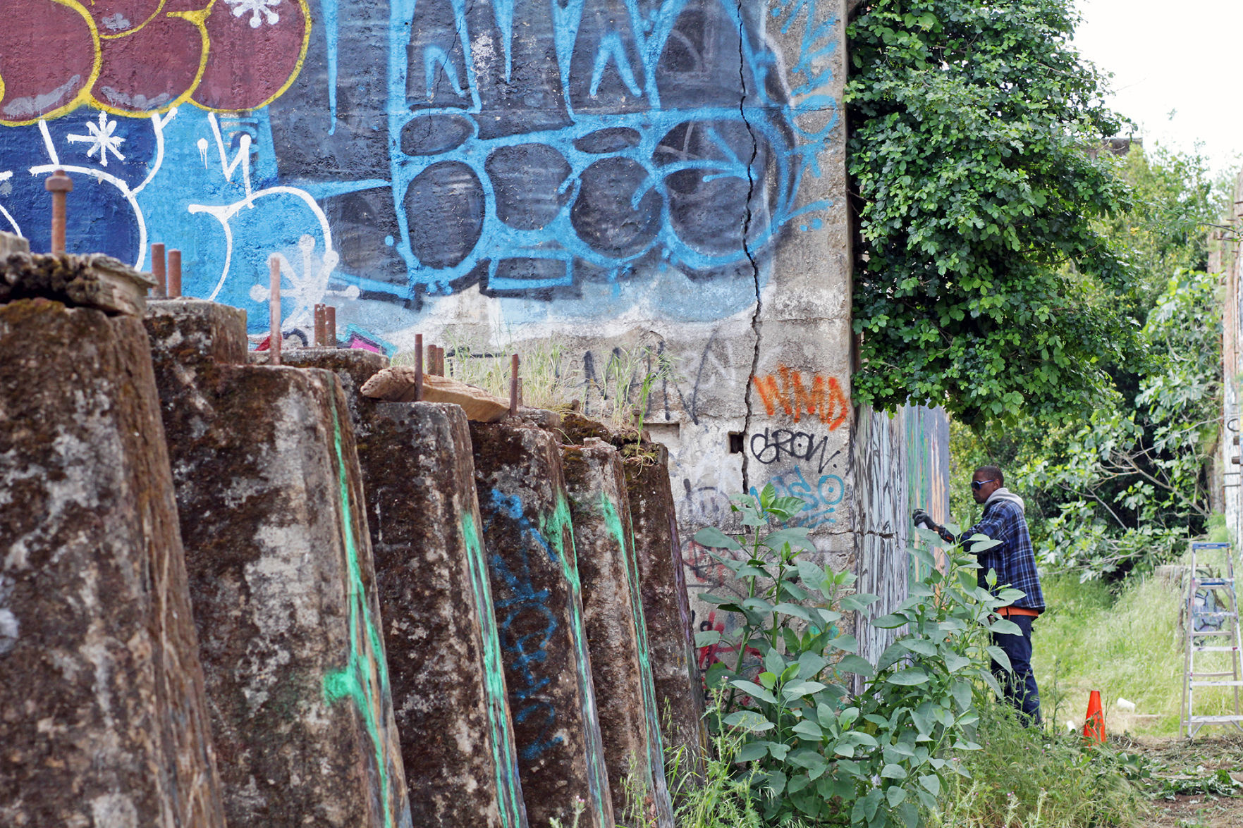 Graffiti tour in American Canyon